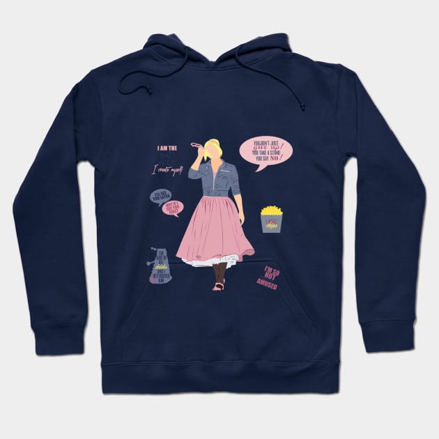 Rose Tyler Hoodie by sophiefry